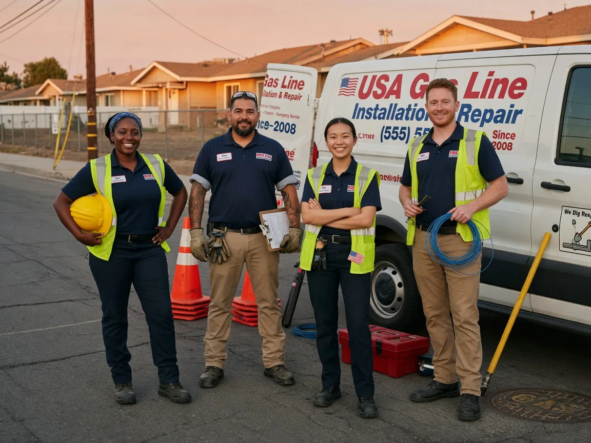 Gas Line Installation company in Lawrence, NE